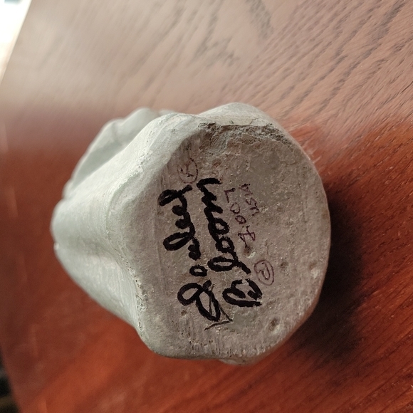 Isabel Bloom 2007 Concrete Angel Girl Statue - Signed - Picture 4 of 4